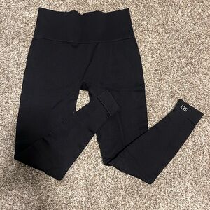 Set Active Black High-Waist Leggings